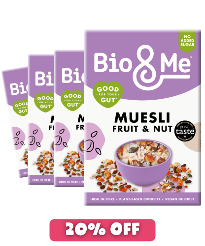 4-PACK BUNDLE - FRUIT & NUT MUESLI (4x450g)