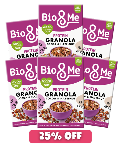 BIG VALUE 6-PACK OF COCOA & HAZELNUT GUT-LOVING GRANOLA (6x360g)