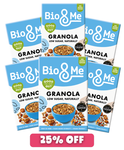 BIG VALUE 6-PACK OF LOW SUGAR, NATURALLY GRANOLA (6x360g)