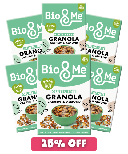 BIG VALUE 6-PACK OF CASHEW & ALMOND GLUTEN FREE GRANOLA (6X350g)