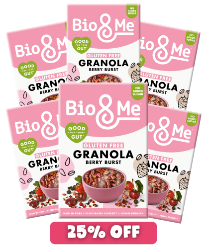 BIG VALUE 6-PACK OF BERRY BURST GLUTEN FREE GRANOLA (6X350g)