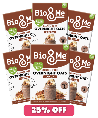 BIG VALUE 6 PACK - COCOA GLUTEN FREE OVERNIGHT OATS (6x350g)