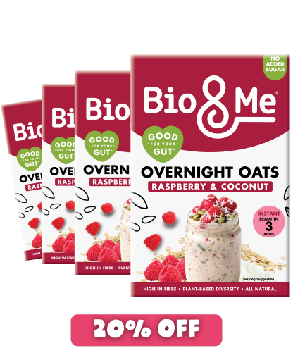 4 PACK BUNDLE - RASPBERRY & COCONUT OVERNIGHT OATS (4x350g)