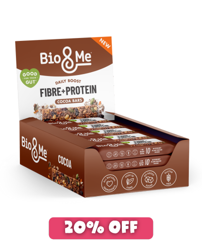 COCOA FIBRE+PROTEIN BAR (18x40g)