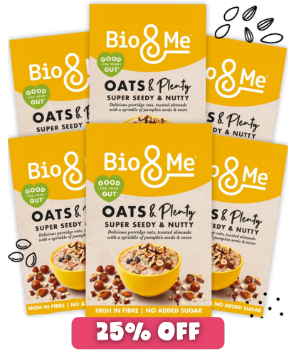 BIG VALUE 6-PACK OF SUPER SEEDY & NUTTY PORRIDGE (6x400g)