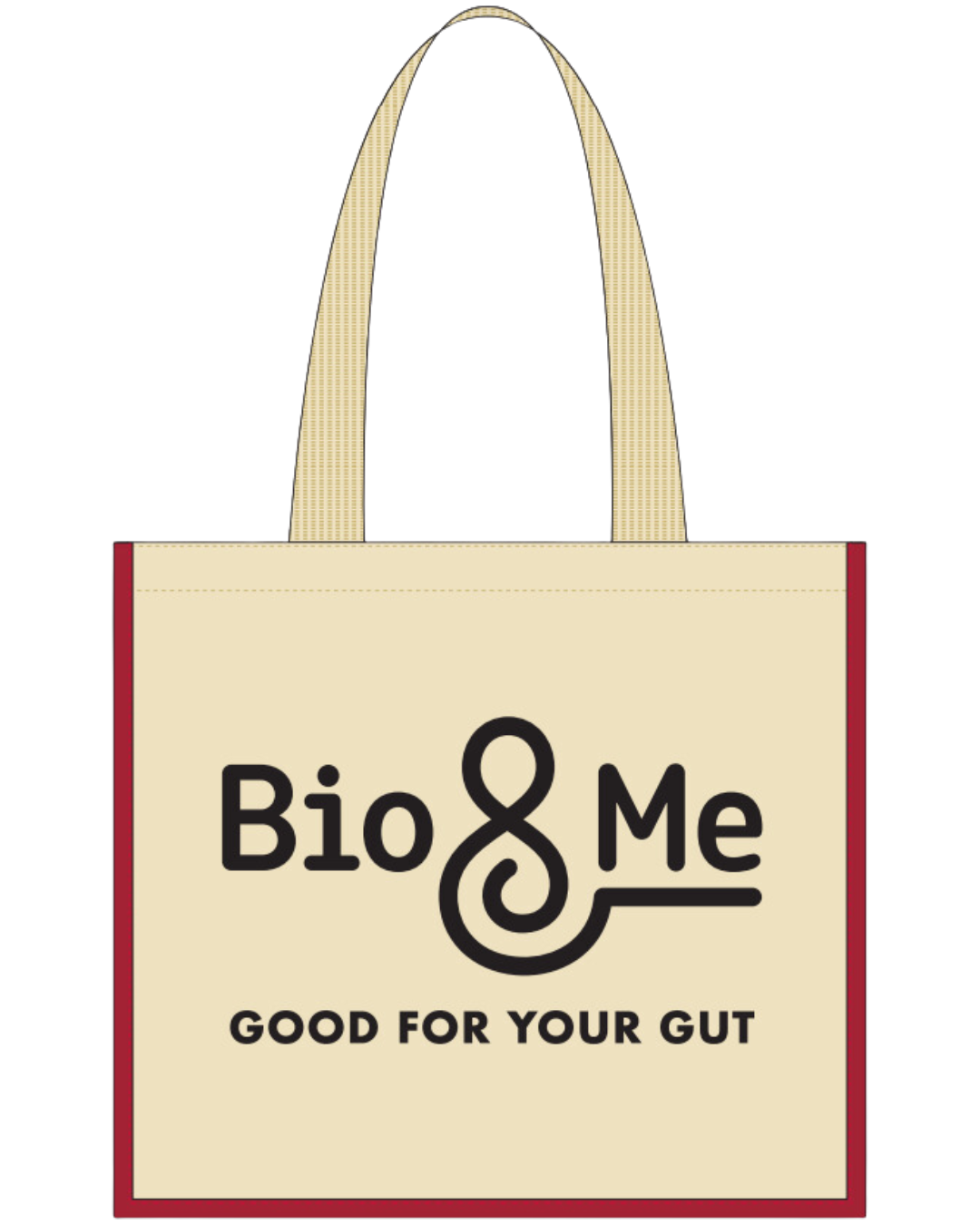 BIO&ME PREMIUM TOTE BAG RED
