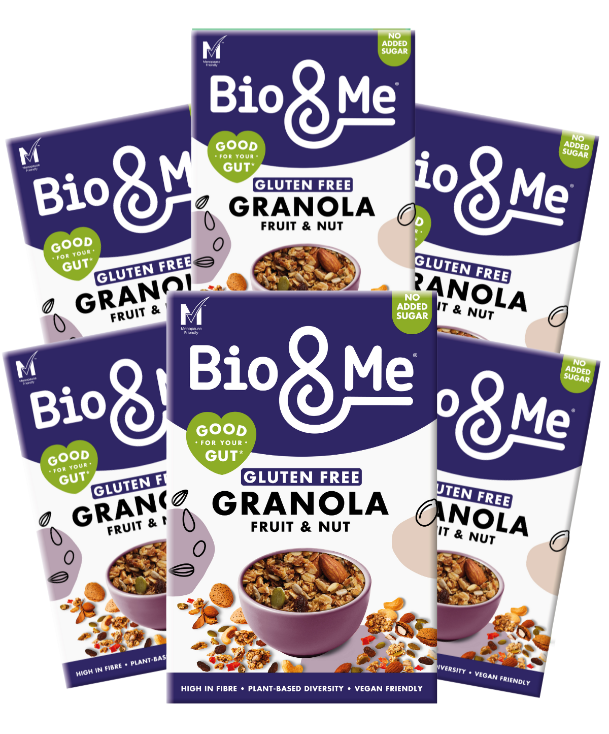 BIG VALUE 6 PACK - WOMEN'S HEALTH FRUIT & NUT GLUTEN FREE GRANOLA (6x350g)