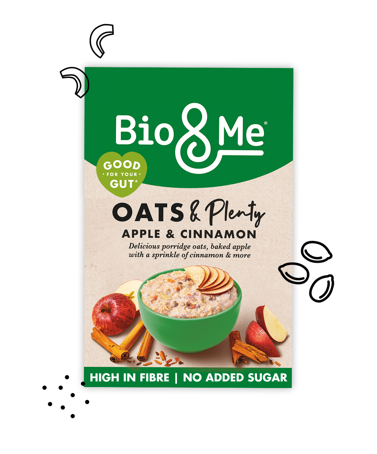 APPLE & CINNAMON PORRIDGE (400g)