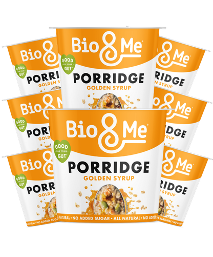 8-PACK BUNDLE - GOLDEN SYRUP PORRIDGE POTS (8X65g)
