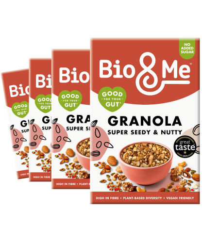 4-PACK BUNDLE - SUPER SEEDY & NUTTY GRANOLA (4x360g)