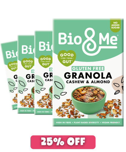 4-PACK BUNDLE - CASHEW & ALMOND GLUTEN FREE GRANOLA (4X350g)