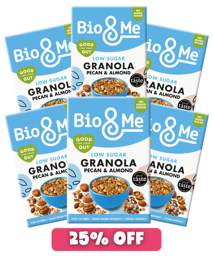 BIG VALUE 6-PACK OF LOW SUGAR, NATURALLY GRANOLA (6x360g)