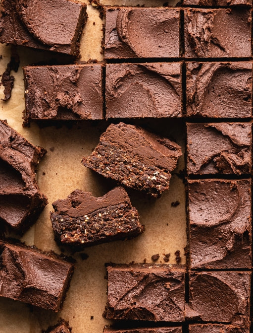 Raw Crunchy Brownie Bites