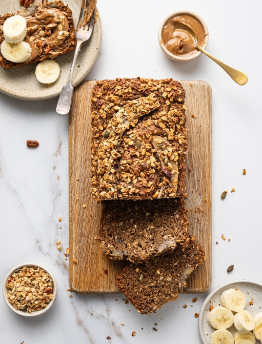 High Fibre Banana Bread