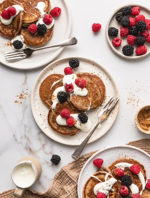 High Fibre Cocoa Pancakes