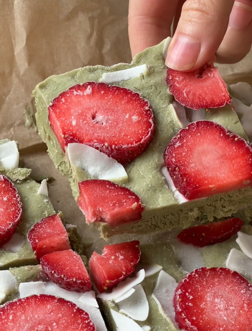Gut-Loving Matcha Bark