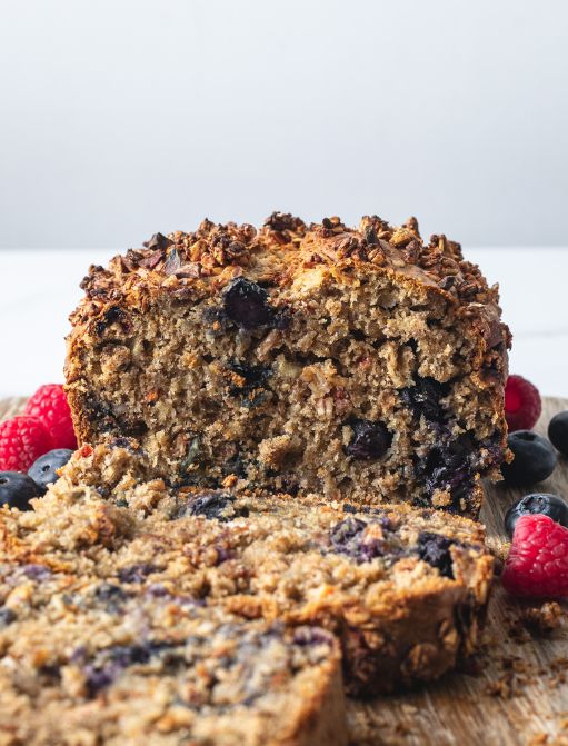 Blueberry Banana Bread