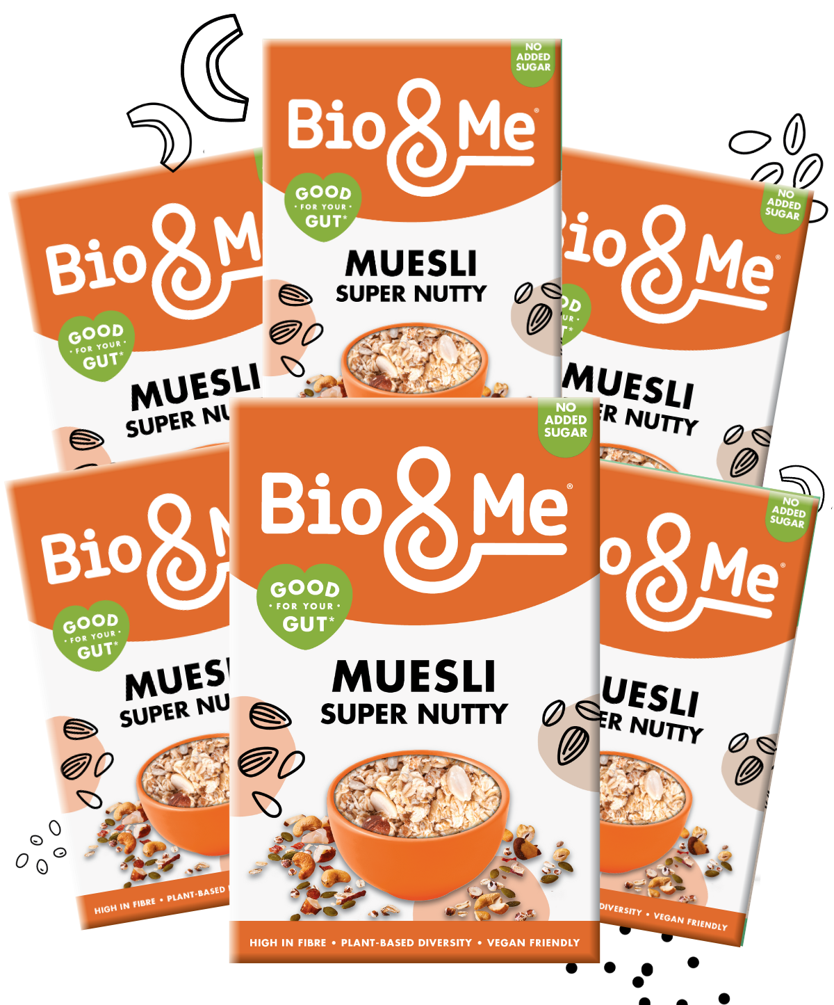 BIG VALUE 6 PACK BUNDLE - SUPER NUTTY MUESLI (450g)