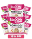 8-PACK BUNDLE - SPICED APPLE GLUTEN FREE PORRIDGE POTS (8X58g)