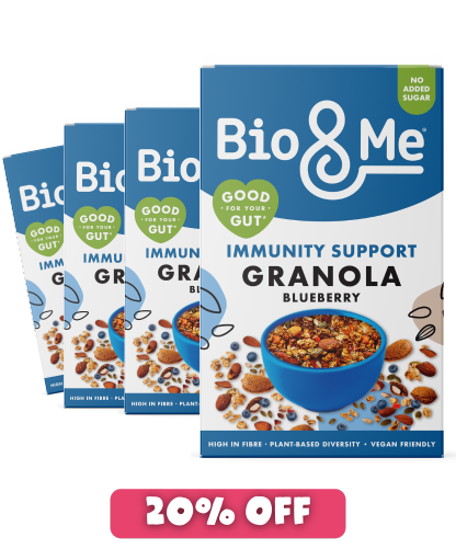4-PACK OF BLUEBERRY IMMUNITY SUPPORT GRANOLA (4x360g)