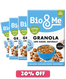 4-PACK BUNDLE - LOW SUGAR, NATURALLY GRANOLA (4x360g)