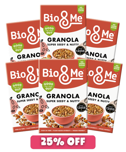 BIG VALUE 6-PACK OF SUPER SEEDY & NUTTY GRANOLA (6x360g)