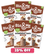 BIG VALUE 6 PACK - COCOA GLUTEN FREE OVERNIGHT OATS (6x350g)