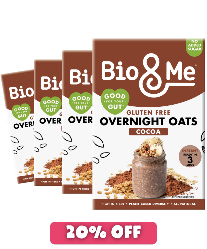 4 PACK BUNDLE - COCOA GLUTEN FREE OVERNIGHT OATS (4x350g)