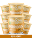 8-PACK BUNDLE - GOLDEN SYRUP PORRIDGE POTS (8X65g)