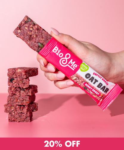 BERRY BOOST FLAPJACK OAT BAR (18x38g)