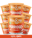 8-PACK BUNDLE - APPLE & CINNAMON PORRIDGE POTS (8X65g)