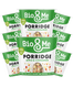 8-PACK BUNDLE - APPLE & CINNAMON PORRIDGE POTS (8X65g)