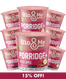 8-PACK BUNDLE - SPICED APPLE GLUTEN FREE PORRIDGE POTS (8X58g)