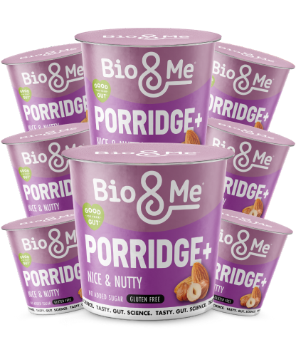 8-PACK BUNDLE - NICE & NUTTY GLUTEN FREE PORRIDGE POTS (8X58g)