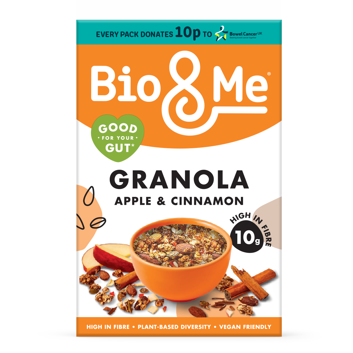 APPLE & CINNAMON GRANOLA (360g)