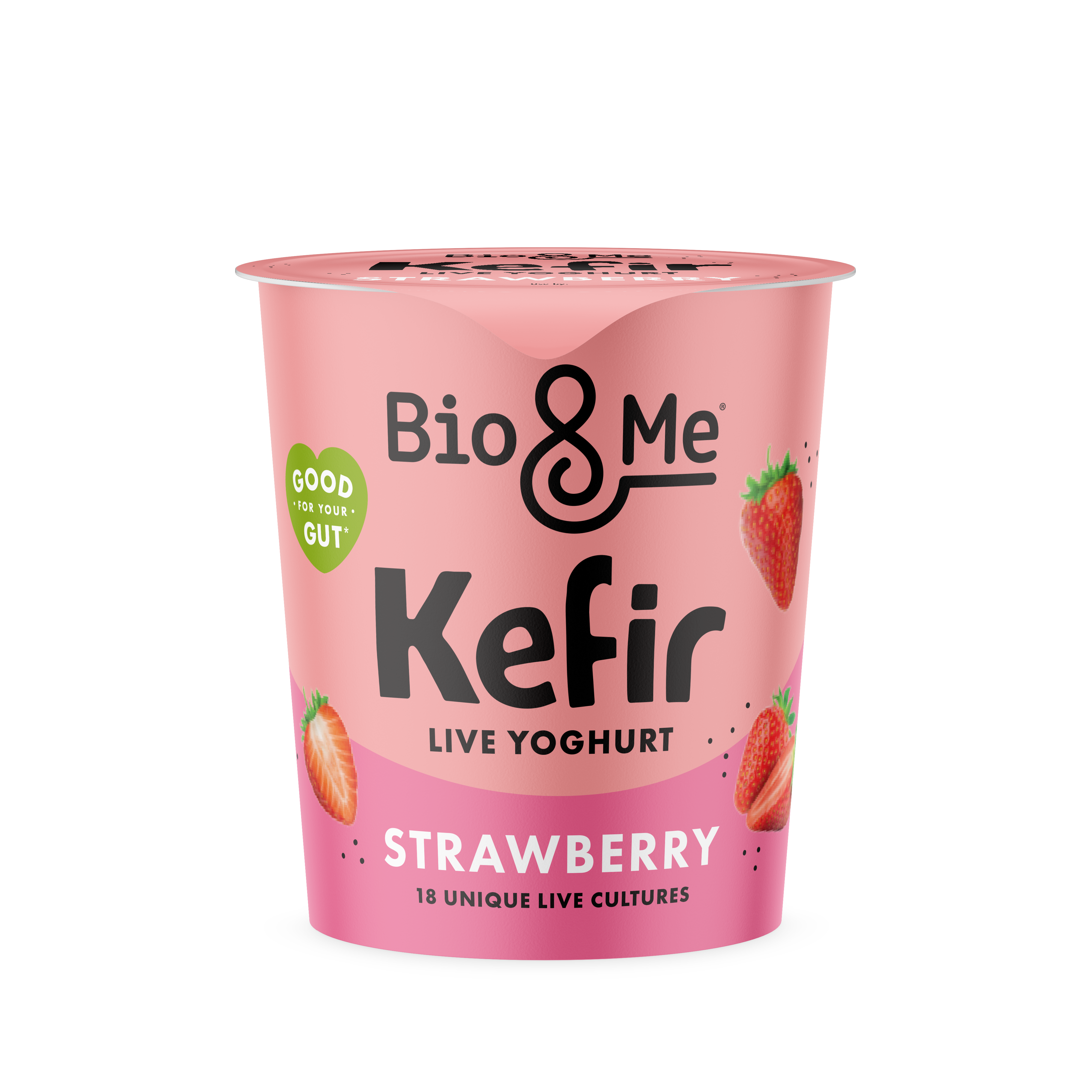 STRAWBERRY KEFIR YOGHURT (350g)