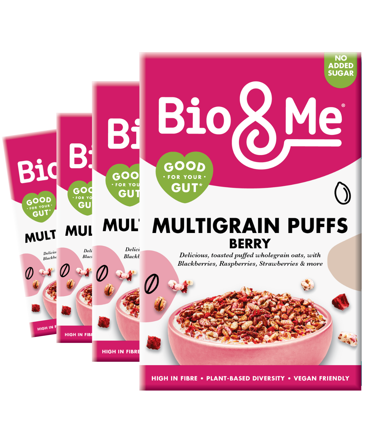 4 PACK BUNDLE - BERRY MULTIGRAIN PUFFS (4x200g)