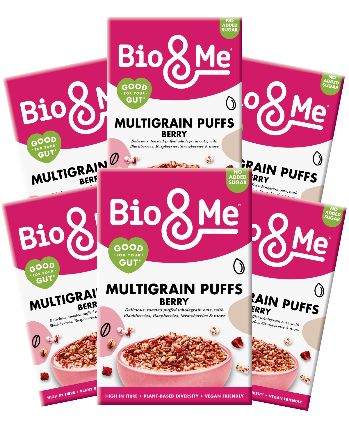 BIG VALUE 6 PACK - BERRY MULTIGRAIN PUFFS (6x200g)