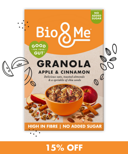 APPLE & CINNAMON GUT-LOVING GRANOLA (360g)