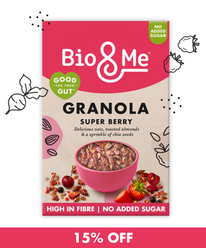 SUPER BERRY GUT-LOVING GRANOLA (360g)