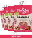 4-PACK BUNDLE - SUPER BERRY GRANOLA (4x360g)