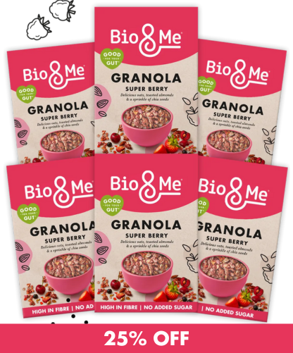 BIG VALUE 6-PACK OF SUPER BERRY GUT-LOVING GRANOLA (6x360g)