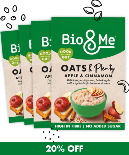 4-PACK BUNDLE - APPLE & CINNAMON GUT-LOVING PORRIDGE (4x400g)