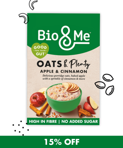 APPLE & CINNAMON GUT-LOVING PORRIDGE (400g)