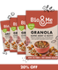 4-PACK BUNDLE - SUPER SEEDY & NUTTY GRANOLA (4x360g)