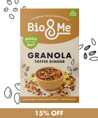 TOFFEE GINGER GUT-LOVING GRANOLA (360g)