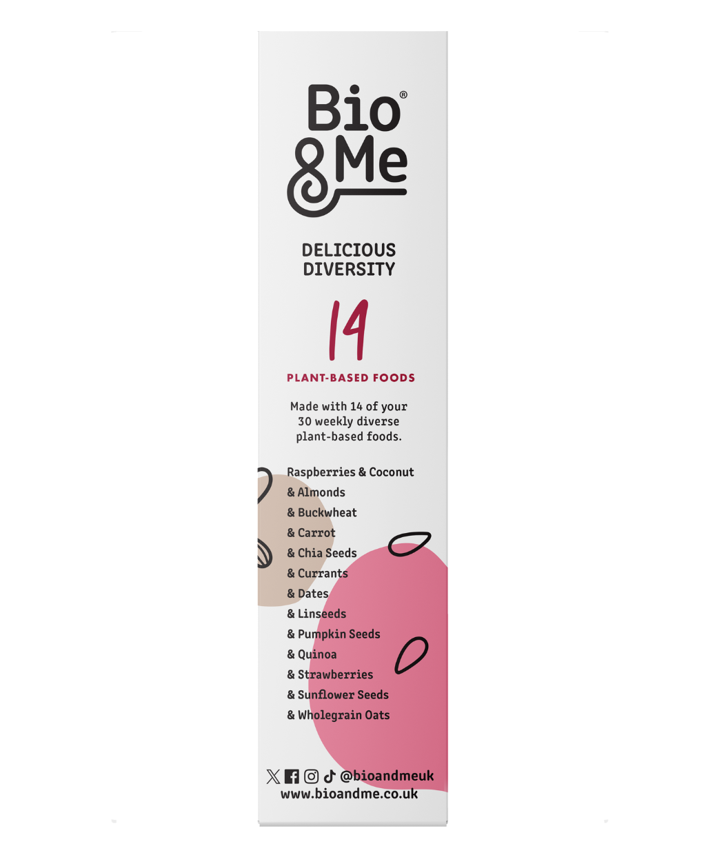 BIG VALUE 6 PACK - RASPBERRY & COCONUT OVERNIGHT OATS (6x350g)