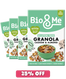 4-PACK BUNDLE - CASHEW & ALMOND GLUTEN FREE GRANOLA (4X350g)